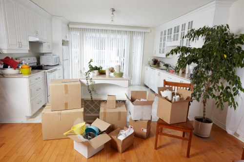 Household moving preparation checklist for Falconwood