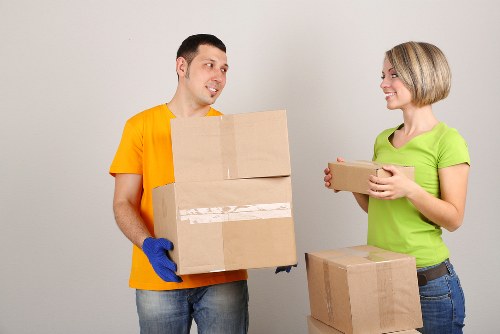 Business and household items prepared for storage in Falconwood